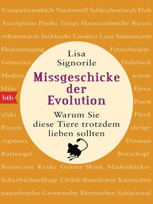 cover image of Missgeschicke der Evolution